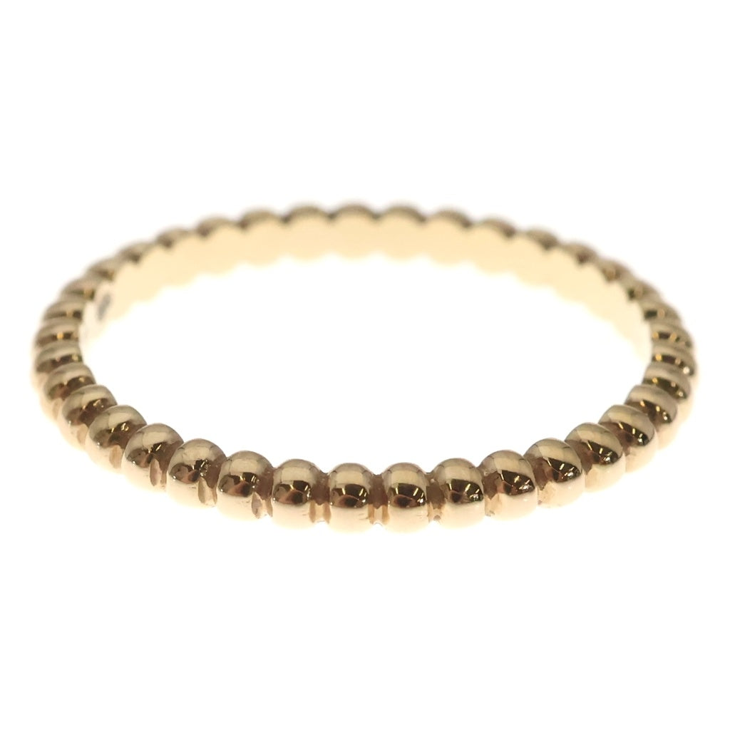 Van Cleef & Arpels(ヴァンクリーフアンドアーペル) ペルレ スモール リング ピンクゴールド 指輪 Au750PG #53 VCARPJMF53