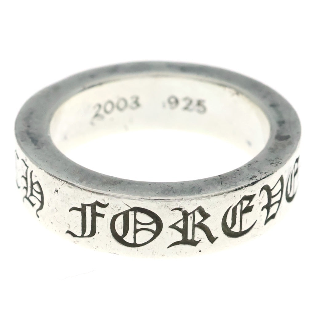 CHROME HEARTS(クロムハーツ) 6mm SPACER FOREVER 6mmスペーサーリング フォーエバーシルバー