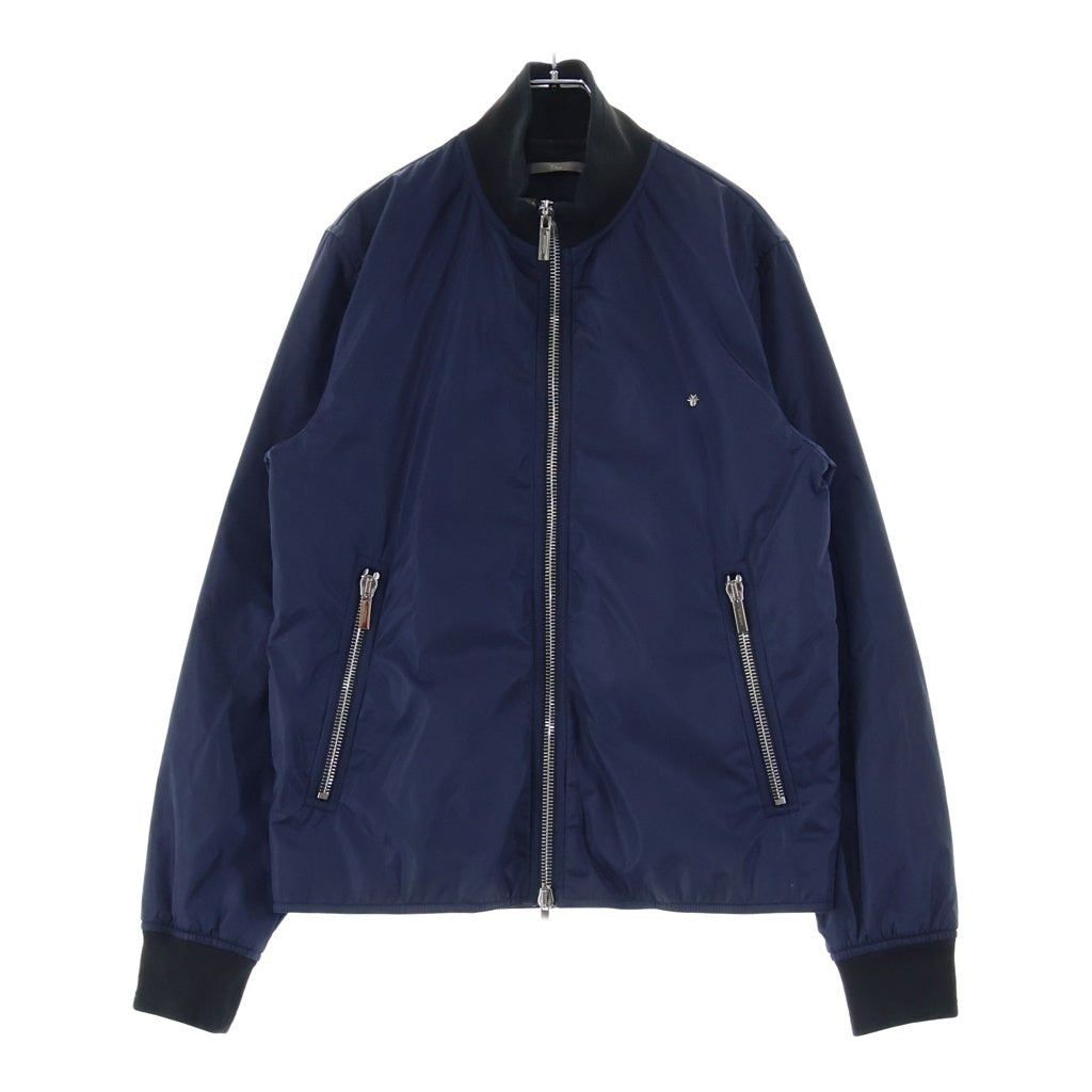 DIOR(ディオール) 2019SS Bee ナイロンボンバージャケット ブルゾン ネイビー 863C418A3830