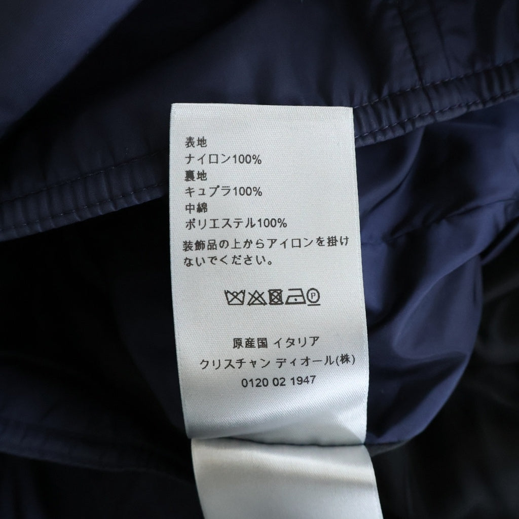 DIOR(ディオール) 2019SS Bee ナイロンボンバージャケット ブルゾン ネイビー 863C418A3830