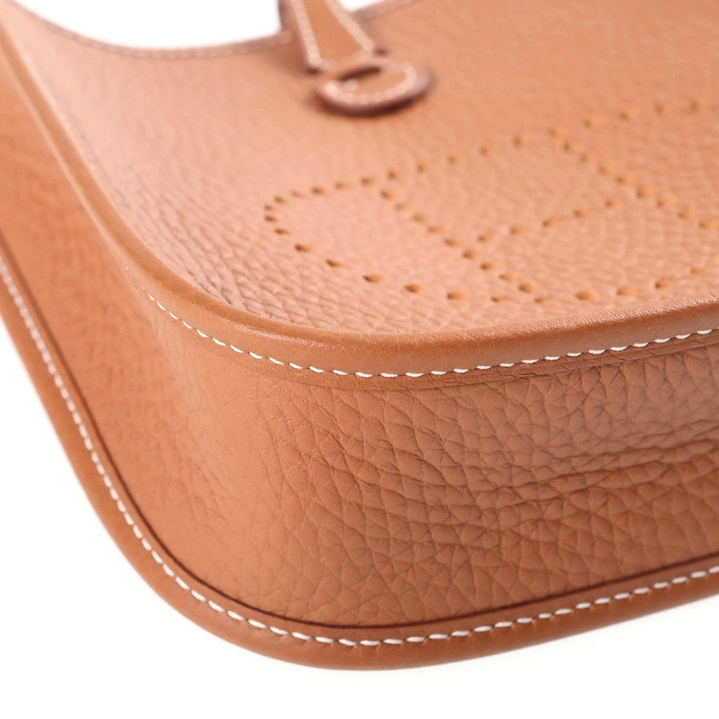 HERMES(エルメス) エヴリンTPM ショルダーバッグ ゴールド トリヨン K刻印 ゴールド金具 レディース