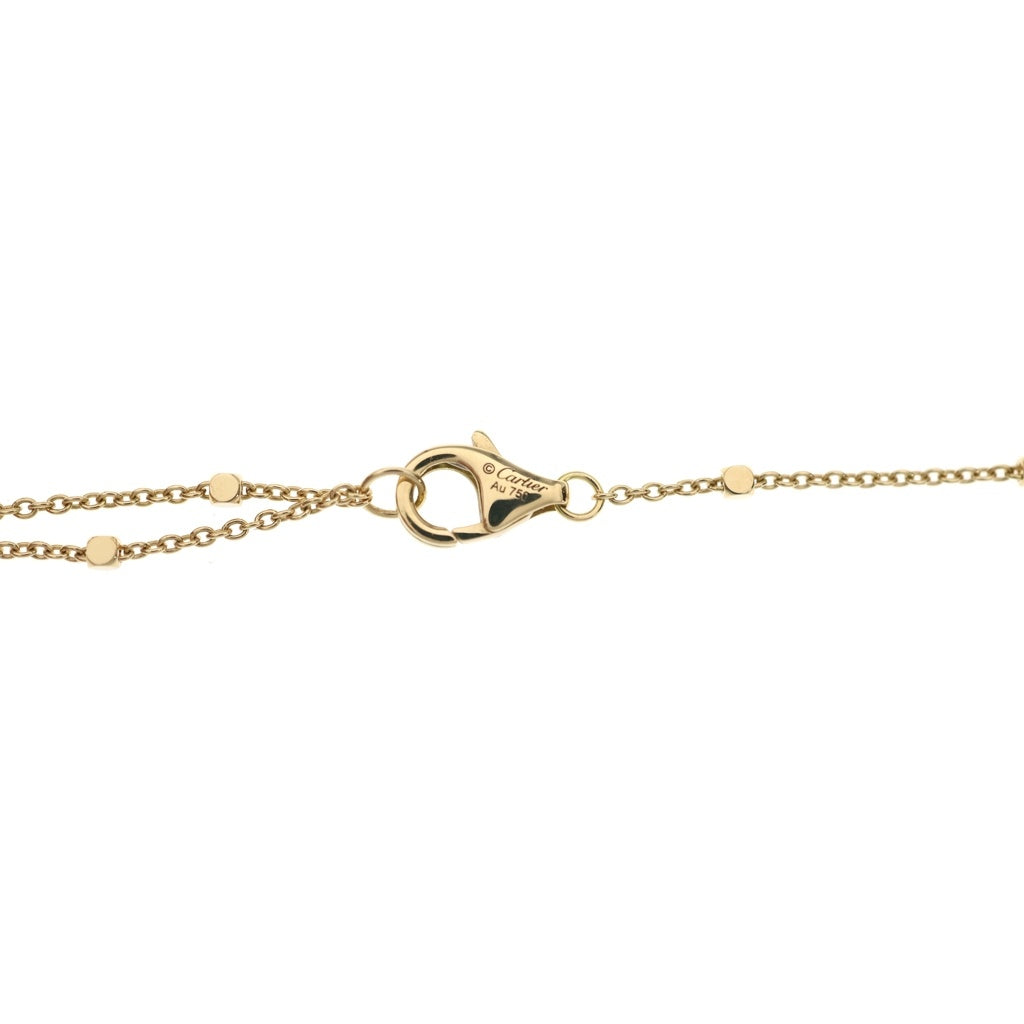 Cartier(カルティエ) クラッシュドゥ カルティエ SM Au750 K18YG ネックレス ペンダント イエローゴールド レディース