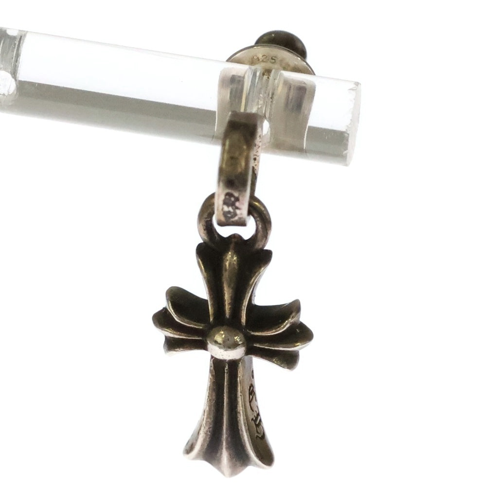 CHROME HEARTS(クロムハーツ) BBY F PPRCHN ベイビーファットクロス ドロップピアス シルバー BCA090