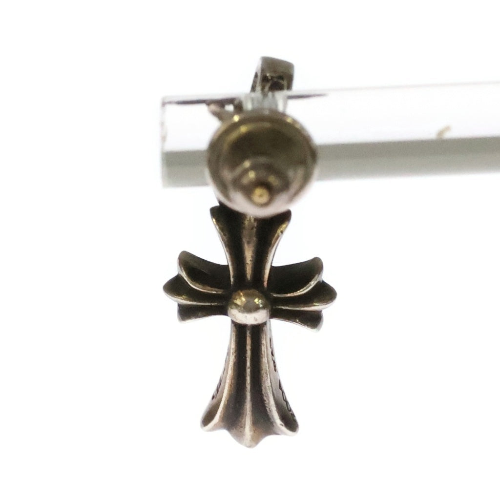 CHROME HEARTS(クロムハーツ) BBY F PPRCHN ベイビーファットクロス ドロップピアス シルバー BCA090