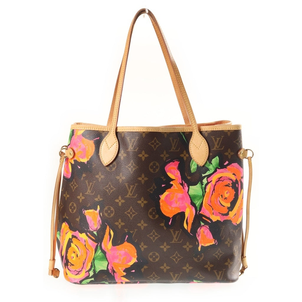 LOUIS VUITTON(ルイヴィトン) モノグラム ローズ ネヴァーフルMM ハンドバッグ トートバッグ ブラウン PVC×レザー M48613 レディース