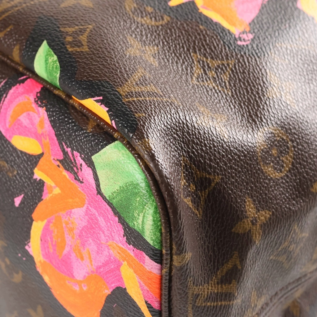 LOUIS VUITTON(ルイヴィトン) モノグラム ローズ ネヴァーフルMM ハンドバッグ トートバッグ ブラウン PVC×レザー M48613 レディース
