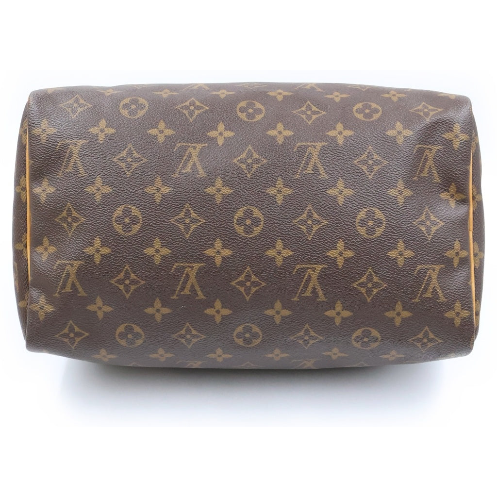 LOUIS VUITTON(ルイヴィトン) モノグラム キーポル30 ハンドバッグ ミニボストン ブラウン PVC×レザー M41526 レディース