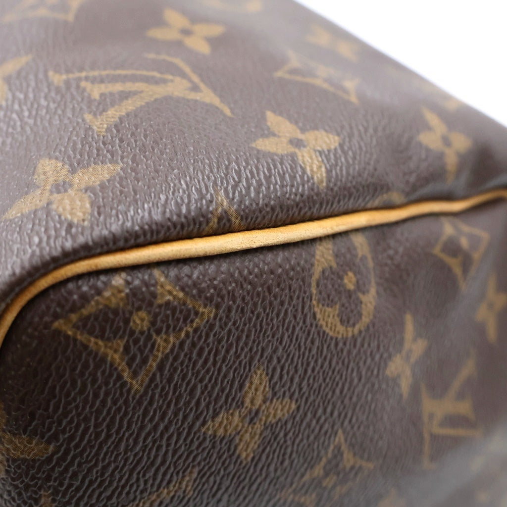 LOUIS VUITTON(ルイヴィトン) モノグラム キーポル30 ハンドバッグ ミニボストン ブラウン PVC×レザー M41526 レディース