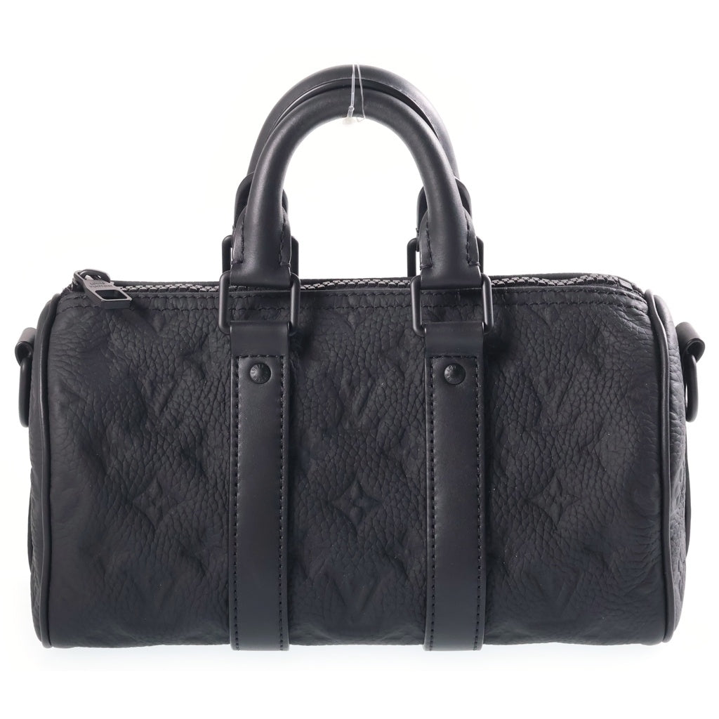 LOUIS VUITTON(ルイヴィトン) モノグラム トリヨン キーポル・バンドリエール 25 ハンドバッグ ショルダーバッグ ミニボストン 2WAY ブラック M20900 レディース