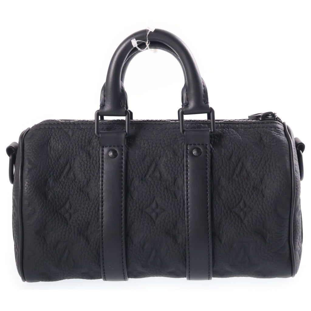 LOUIS VUITTON(ルイヴィトン) モノグラム トリヨン キーポル・バンドリエール 25 ハンドバッグ ショルダーバッグ ミニボストン 2WAY ブラック M20900 レディース