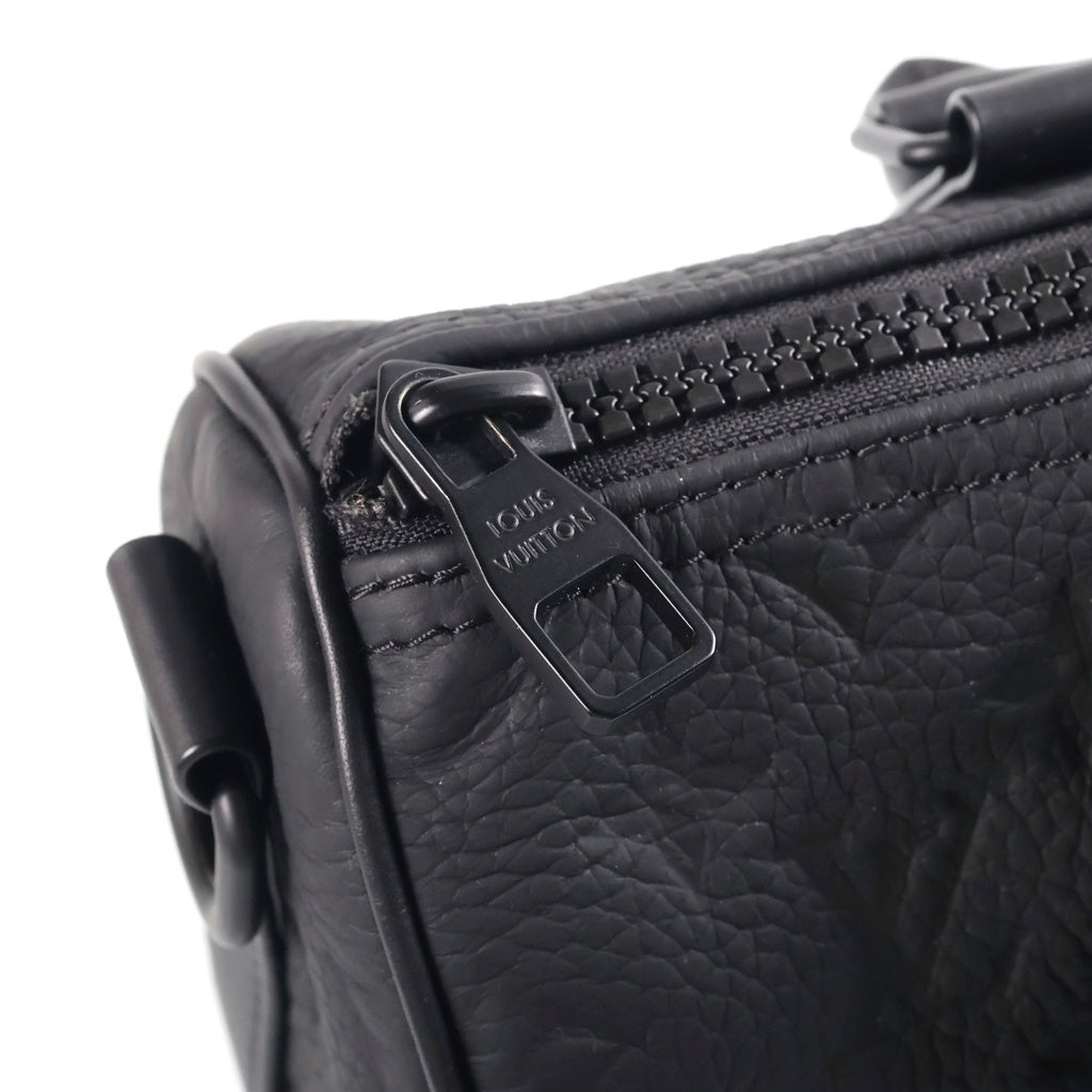 LOUIS VUITTON(ルイヴィトン) モノグラム トリヨン キーポル・バンドリエール 25 ハンドバッグ ショルダーバッグ ミニボストン 2WAY ブラック M20900 レディース