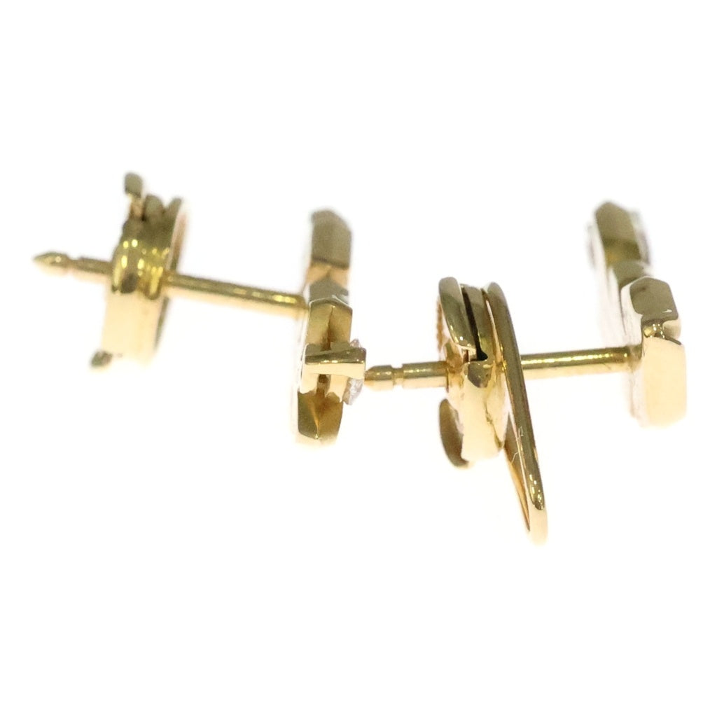 TIFFANY & Co.(ティファニー) ビクトリア ヴァインクライマー ダイヤモンド Au750 K18YG ピアス 0.165ct イエローゴールド レディース