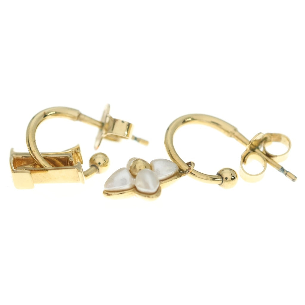 LOUIS VUITTON(ルイヴィトン) ピアス・LV フローラグラム セット3 ゴールド M01025 レディース