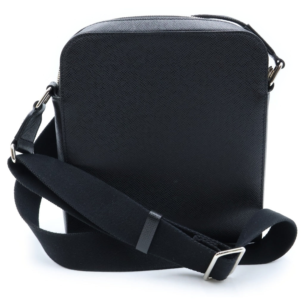 LOUIS VUITTON(ルイヴィトン) タイガ アントン メッセンジャーPM ショルダーバッグ ブラック PVCレザー M33427 RFID