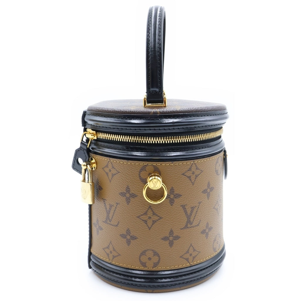 LOUIS VUITTON(ルイヴィトン) モノグラム リバース カンヌ ハンドバッグ ショルダーバッグ 2WAY ブラウン PVC×レザー M43986 レディース