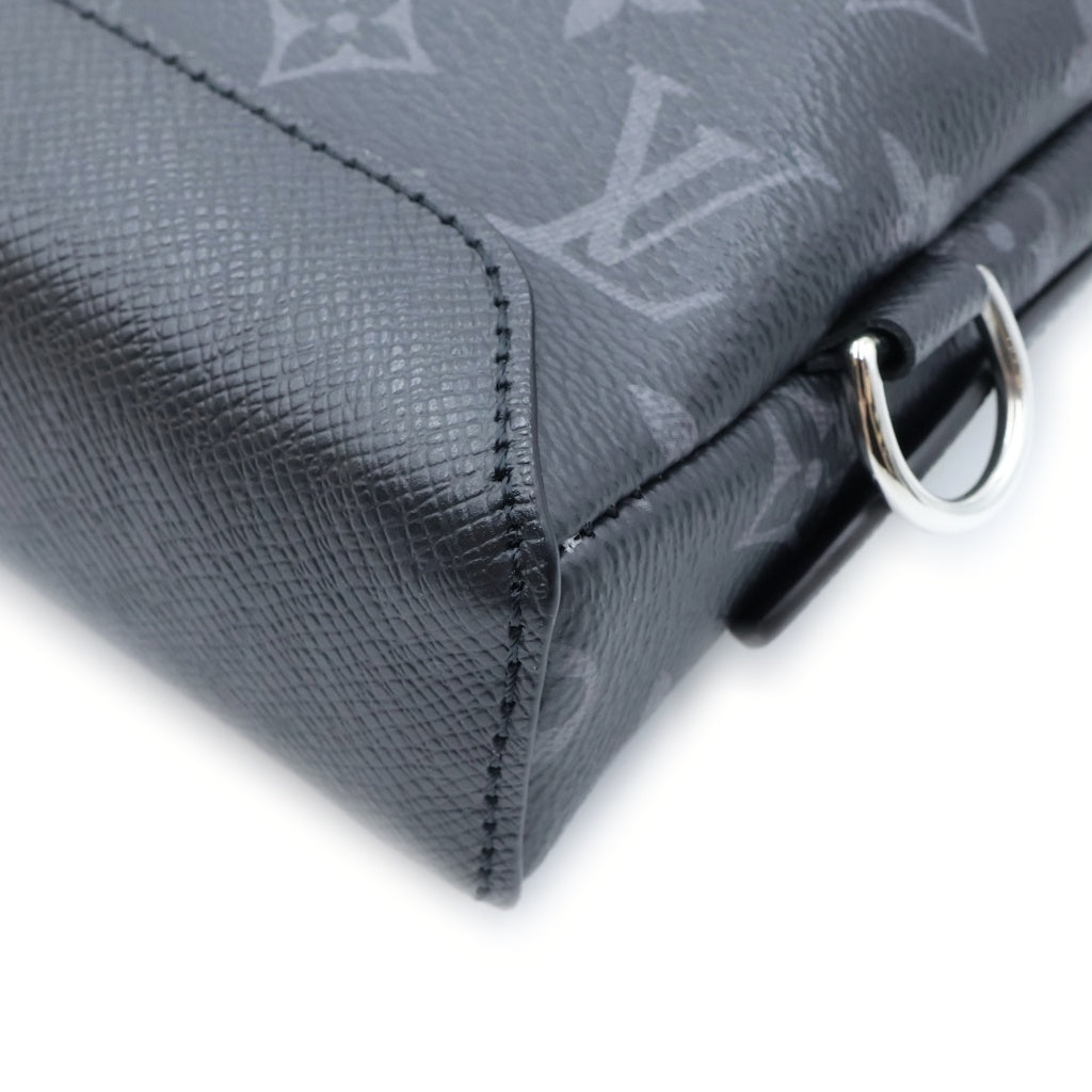 LOUIS VUITTON(ルイヴィトン) モノグラムエクリプス デュオ・スリングバッグ ショルダーバッグ ボディバッグ ブラック M30936 レディース