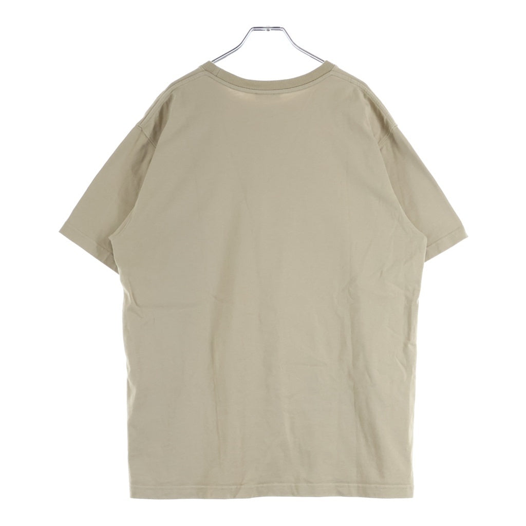 DIOR(ディオール) 24SS レター刺繍 オーバーサイズクルーネックTシャツ 半袖 カットソー コットン ベージュ 943J605F0554