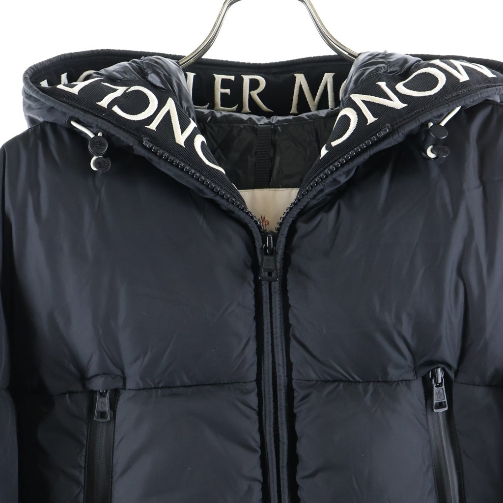 MONCLER(モンクレール) MONTCLA モンクラー ロゴフーディジップアップダウンジャケット ブルゾン ブラック E20914194385