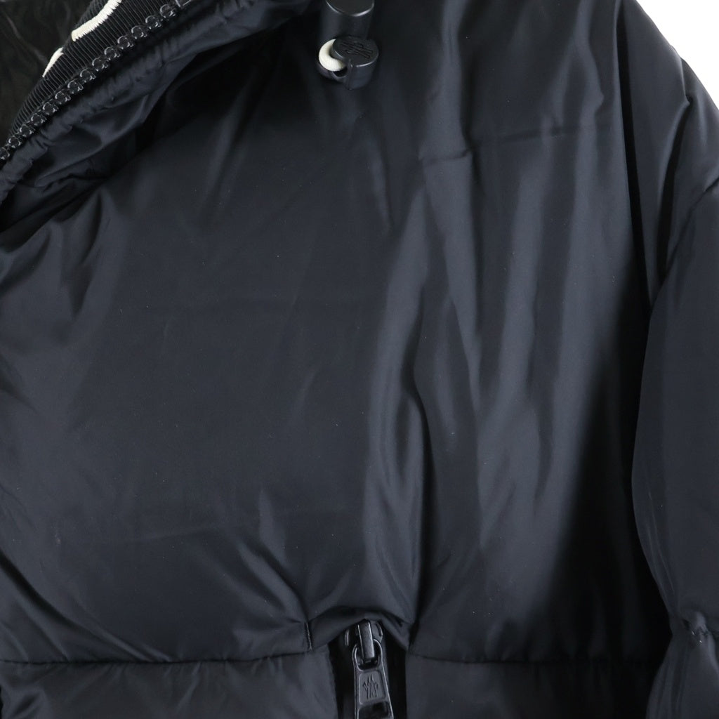 MONCLER(モンクレール) MONTCLA モンクラー ロゴフーディジップアップダウンジャケット ブルゾン ブラック E20914194385