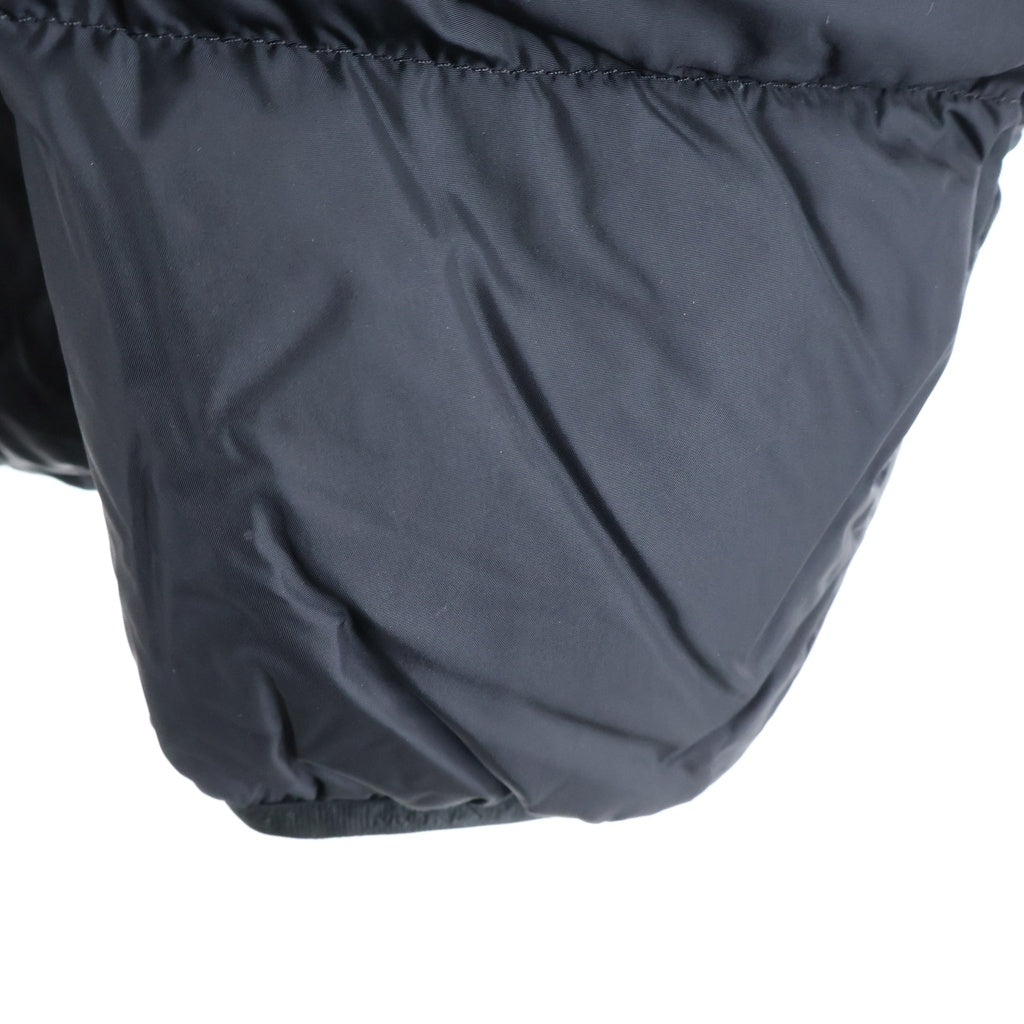 MONCLER(モンクレール) MONTCLA モンクラー ロゴフーディジップアップダウンジャケット ブルゾン ブラック E20914194385