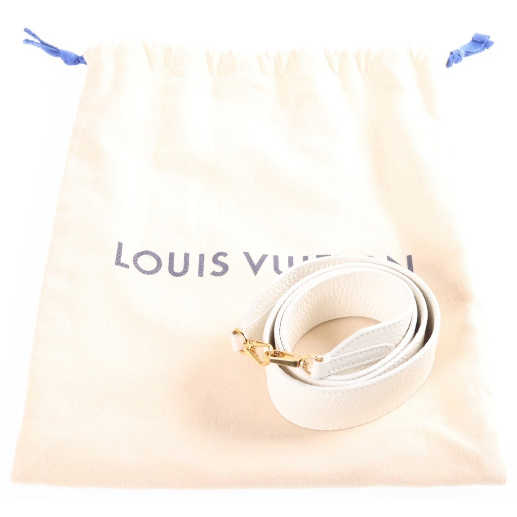 LOUIS VUITTON(ルイヴィトン) カプシーヌMINI 2WAYハンドバッグ ショルダーバッグ パイソンハンドル ホワイト トリヨンレザー N98477 ゴールド金具