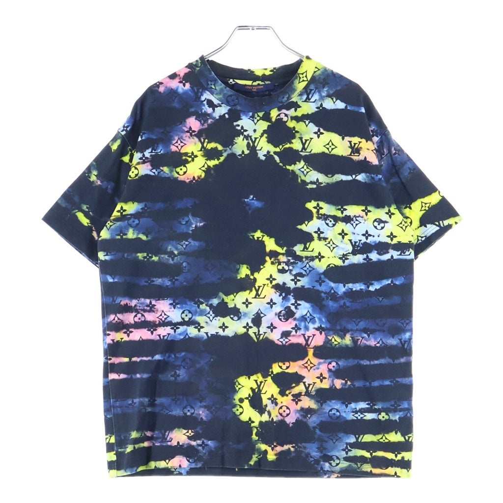 LOUIS VUITTON(ルイヴィトン) タイダイ モノグラム Tシャツ コットン マルチカラー RM2129 DT3 HLY31W