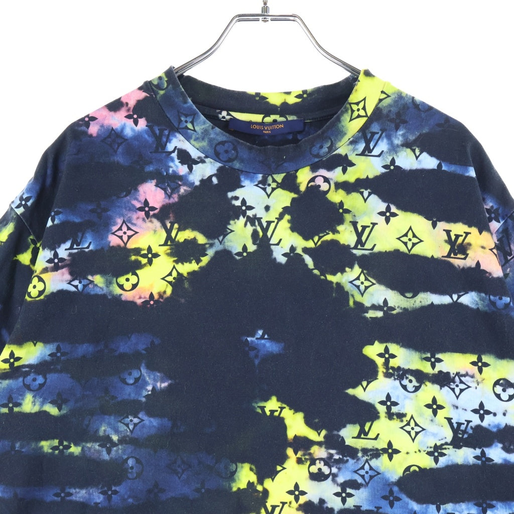 LOUIS VUITTON(ルイヴィトン) タイダイ モノグラム Tシャツ コットン マルチカラー RM2129 DT3 HLY31W