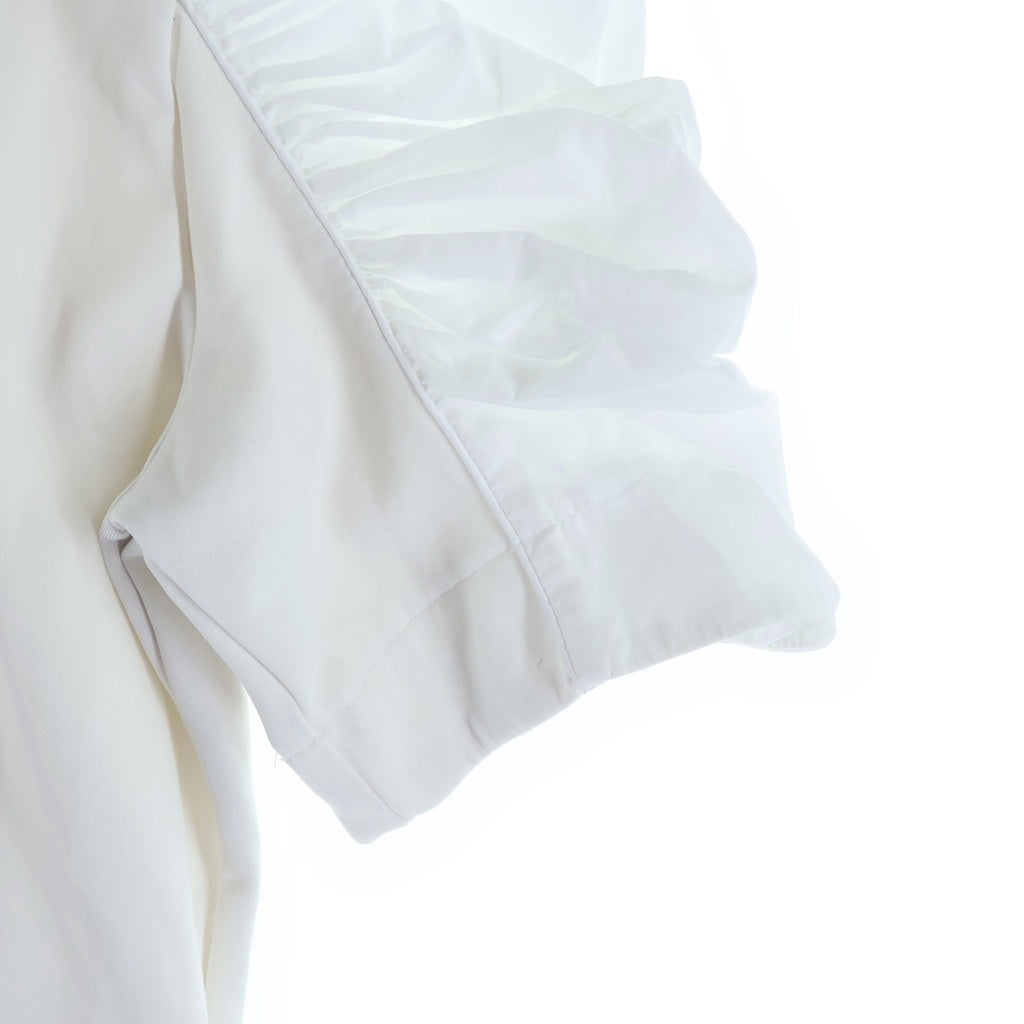 Max Mara(マックスマーラ) MANTIDE マンティデ テクニカル ジャージーTシャツ カットソー ホワイト 2511941022 6 50 レディース