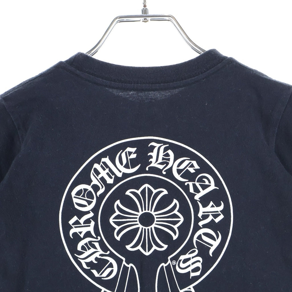 CHROME HEARTS(クロムハーツ) CH T-SHIRT 4T キッズ バックホースシュー 半袖Tシャツ カットソー ブラック