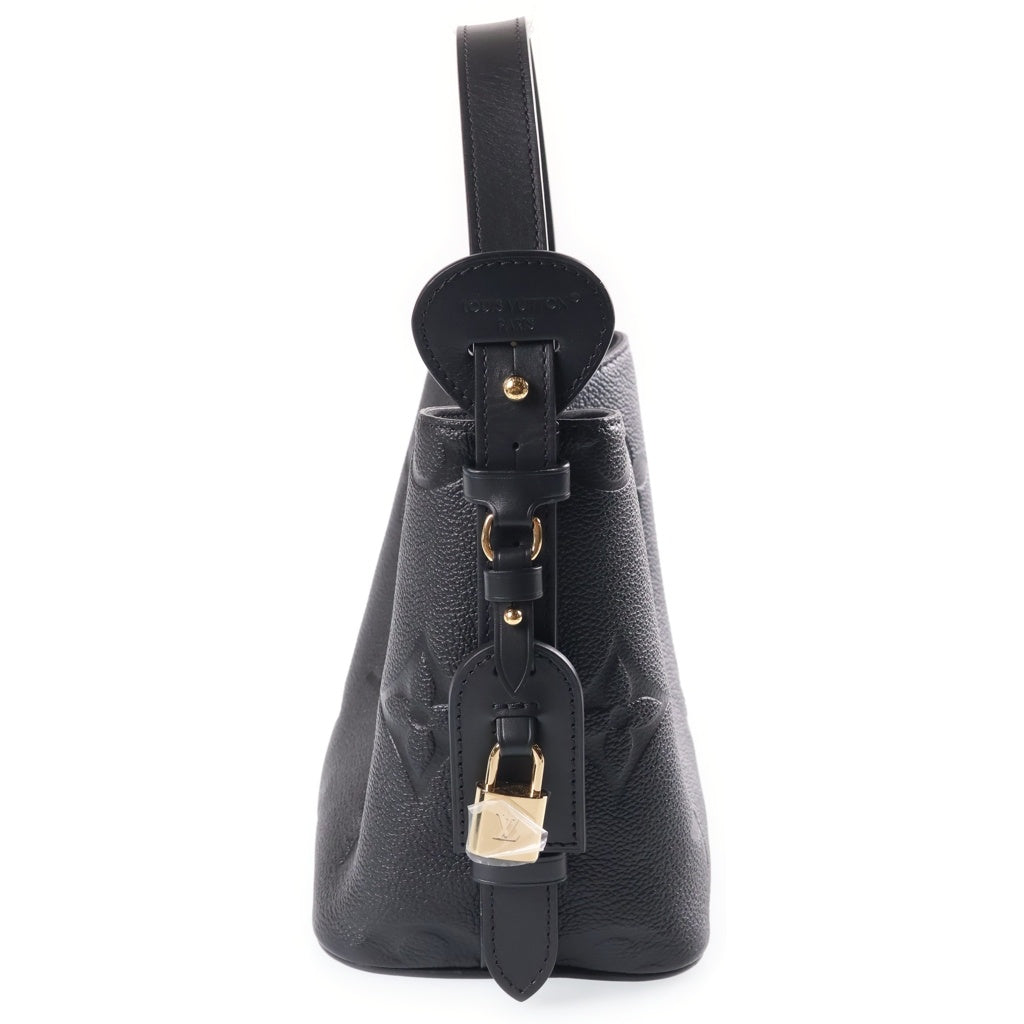 LOUIS VUITTON(ルイヴィトン) モノグラムアンプラント オール・インBB 2WAYハンドバッグ ショルダーバッグ ブラック レザー M13480 ゴールド金具 レディース