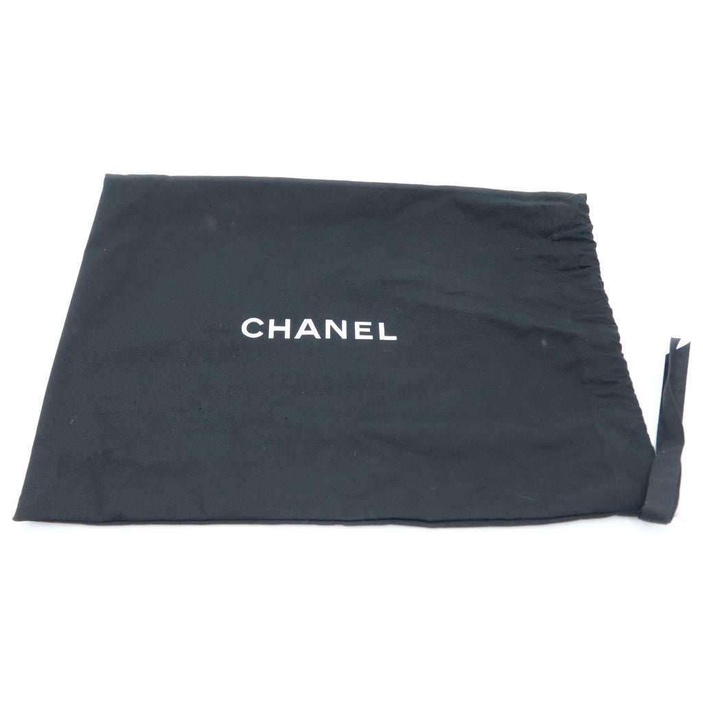 CHANEL(シャネル) ココマーク ボア 2WAYショルダーバッグ ハンドバッグ ブラック レザー ゴールド金具 レディース