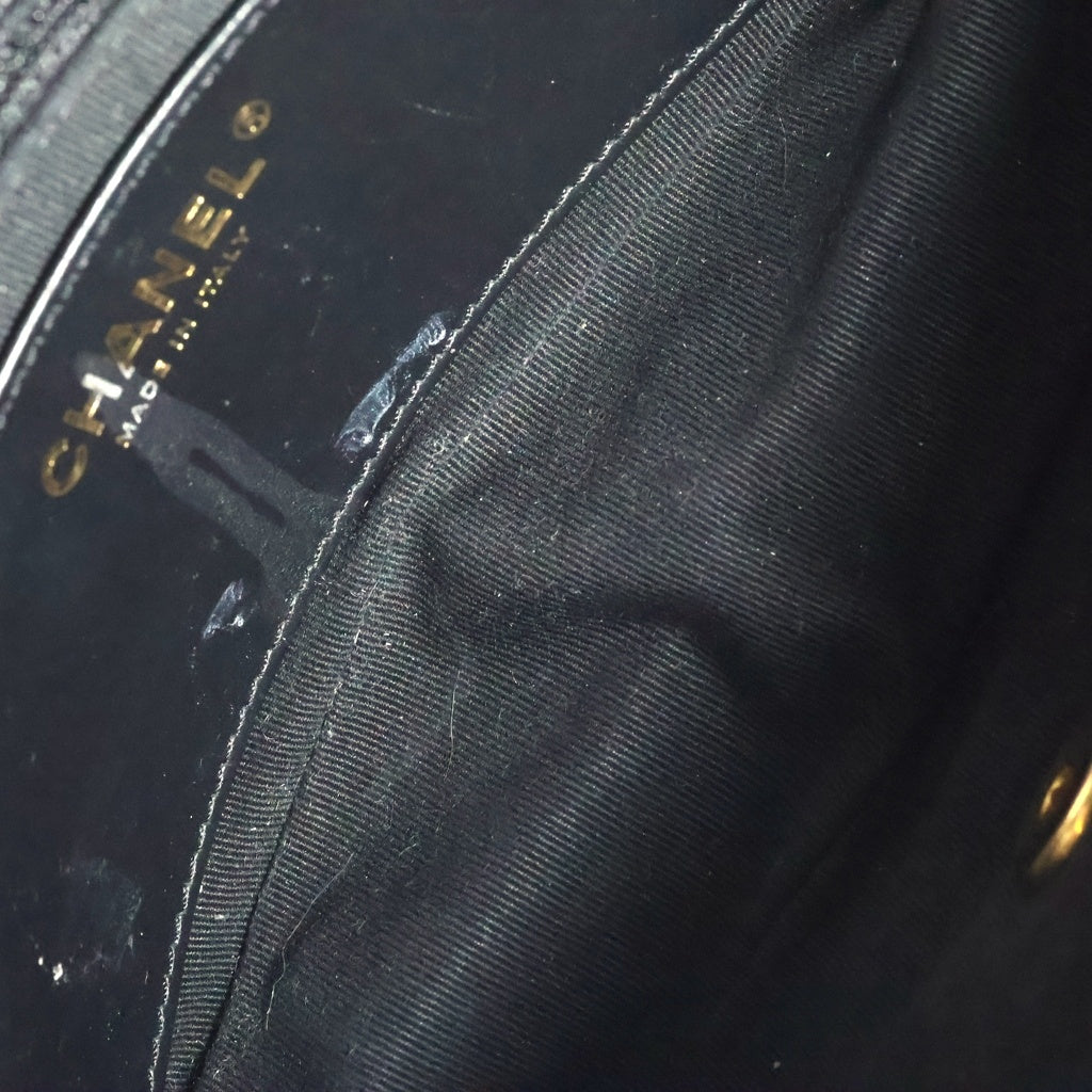 CHANEL(シャネル) マトラッセ20 SフラップSチェーンショルダーバッグ ミニバッグ ブラック ラムスキン AS3393 ゴールド金具 レディース