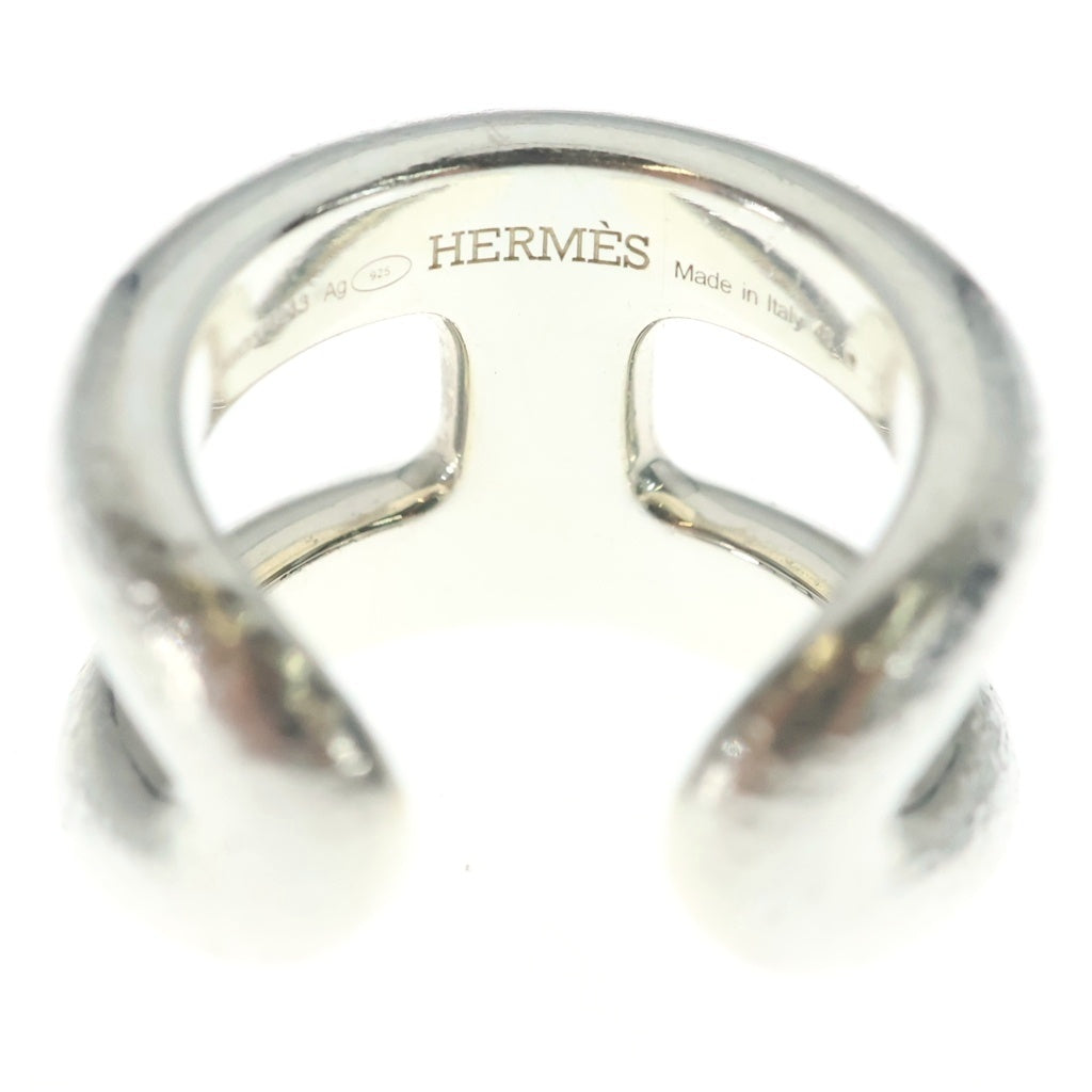 HERMES(エルメス) オズモズ PM リング SV925 シルバー 12.1g レディース