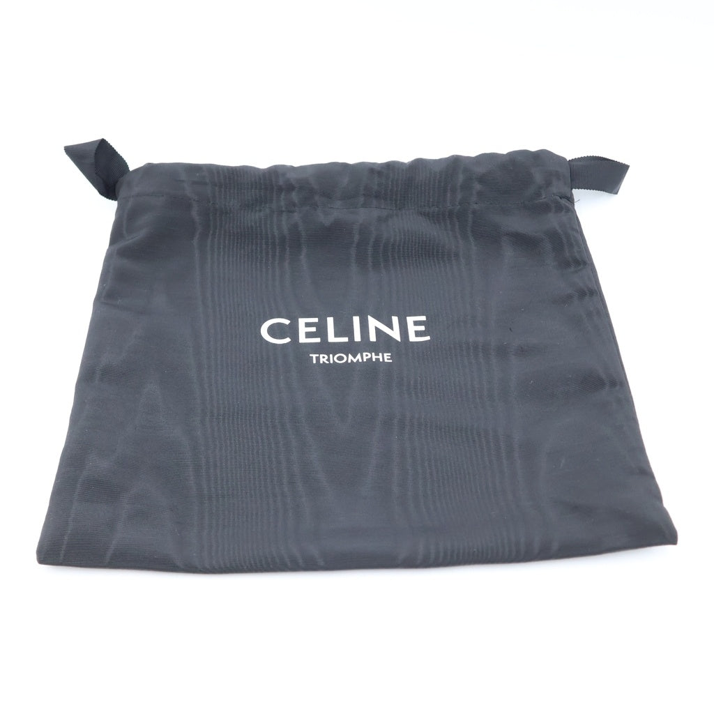 CELINE(セリーヌ) トリオンフ ティーン ショルダーバッグ ゴールド金具 ホワイト レディース