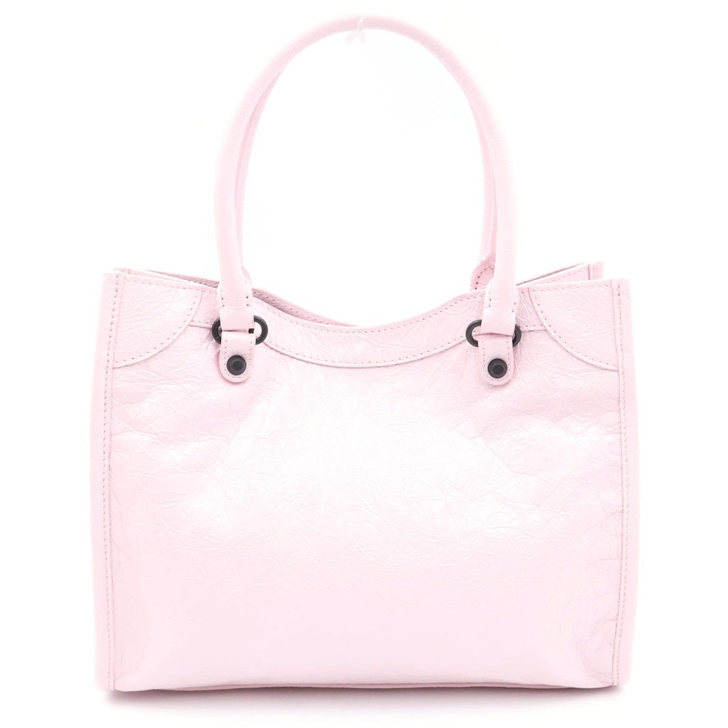 BALENCIAGA(バレンシアガ) ル シティ ミニ 2WAYバッグ ショルダーバック レザー ピンク 852608 レディース