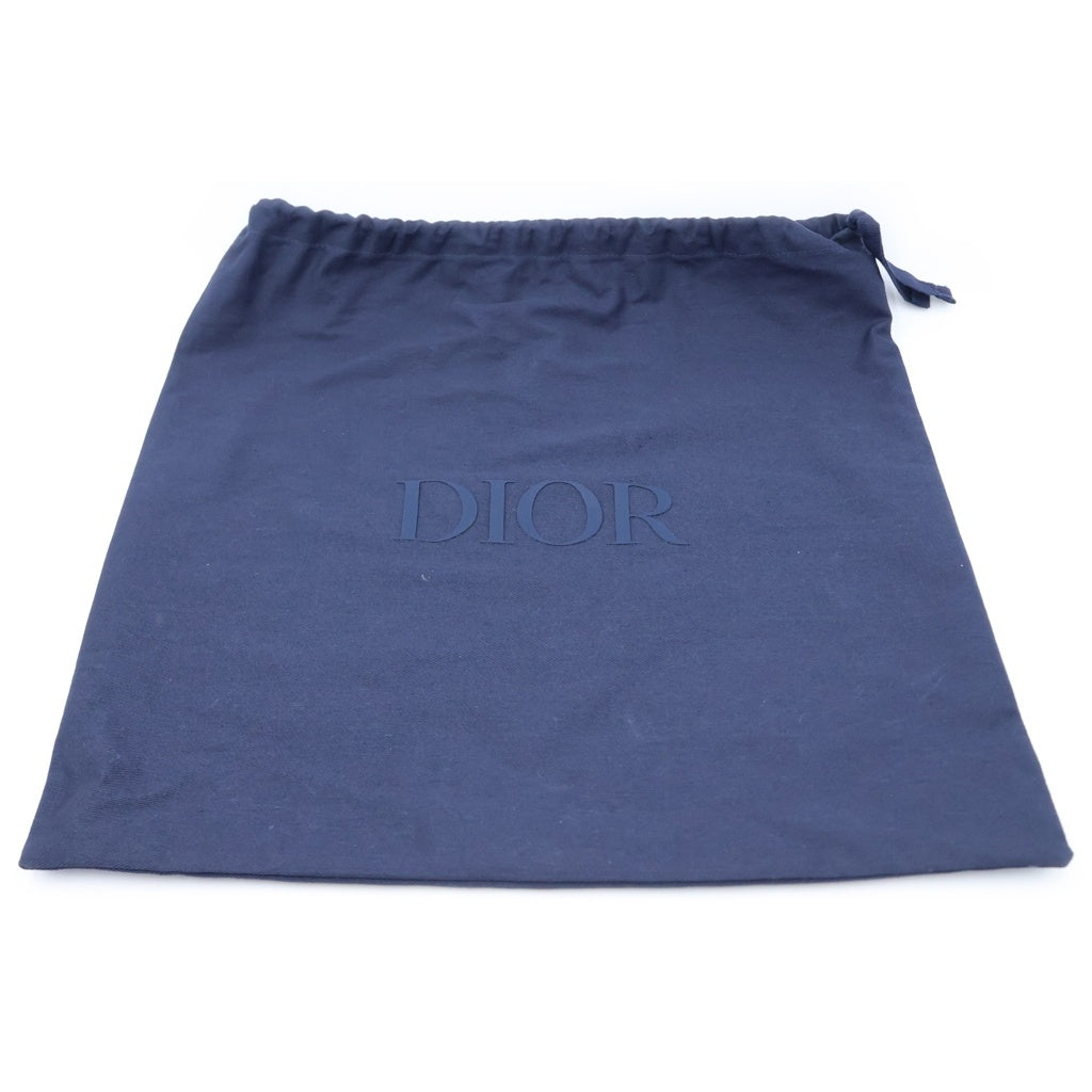 Christian Dior(クリスチャンディオール) Dior×EDL ミラージュ キルティング サドルバッグ ショルダーバッグ ライトブルー ナイロン レディース
