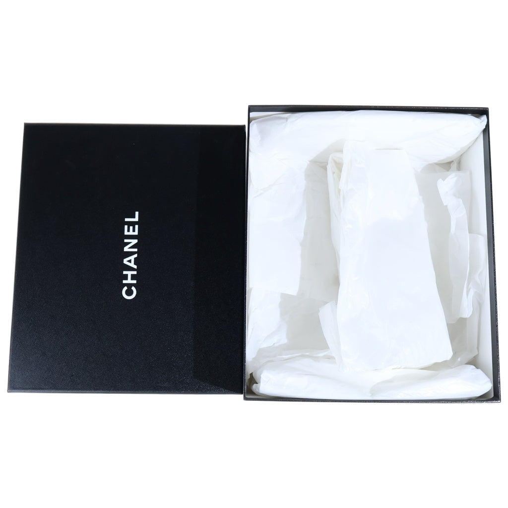 CHANEL(シャネル) ココマーク ラインストーン ベルクロサンダル ラバーソール ゴールド金具 フラットサンダル シューズ #37 ブラック G46448 レディース