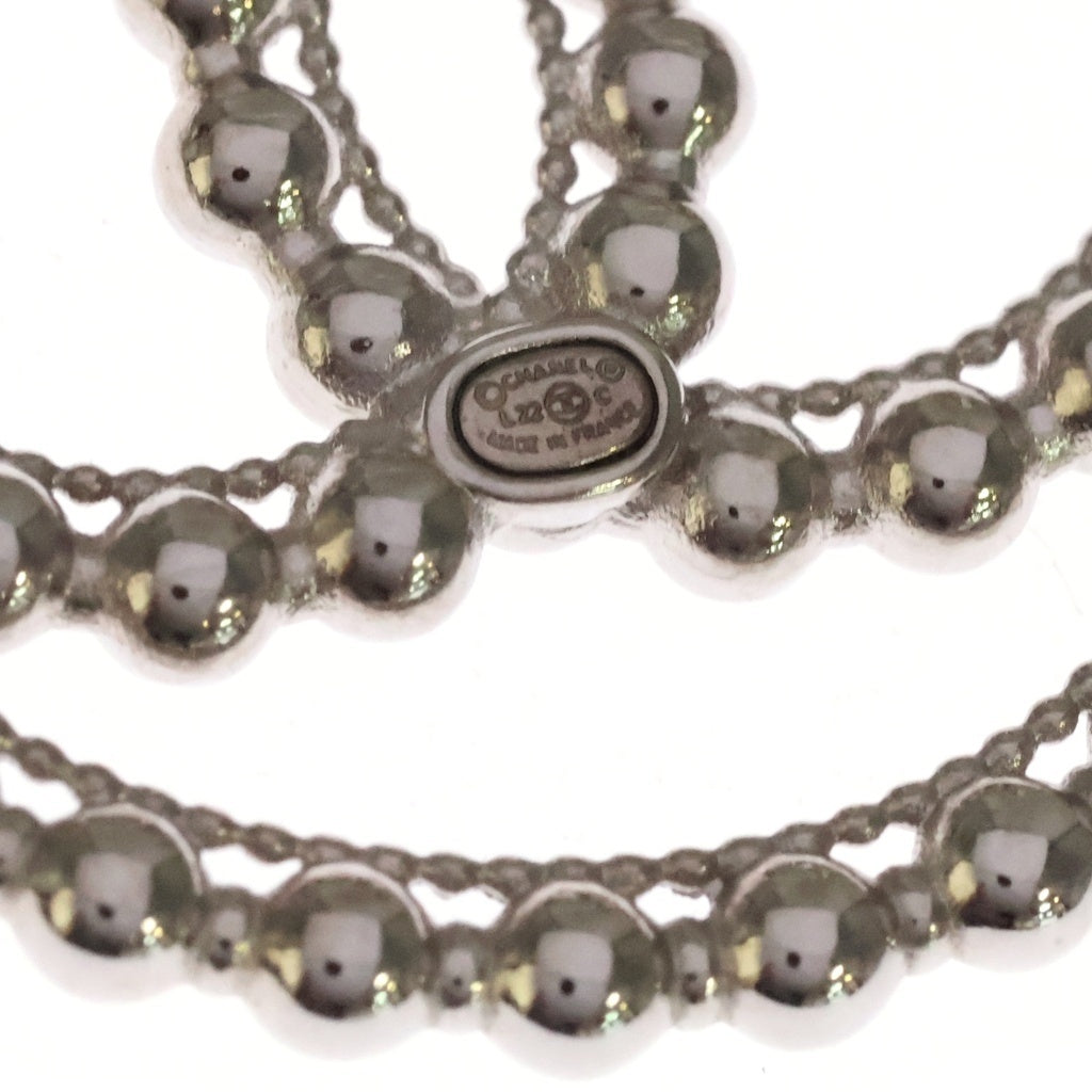 CHANEL(シャネル) ココマーク ラウンド ブローチ ピンバッジ シルバー A22C レディース