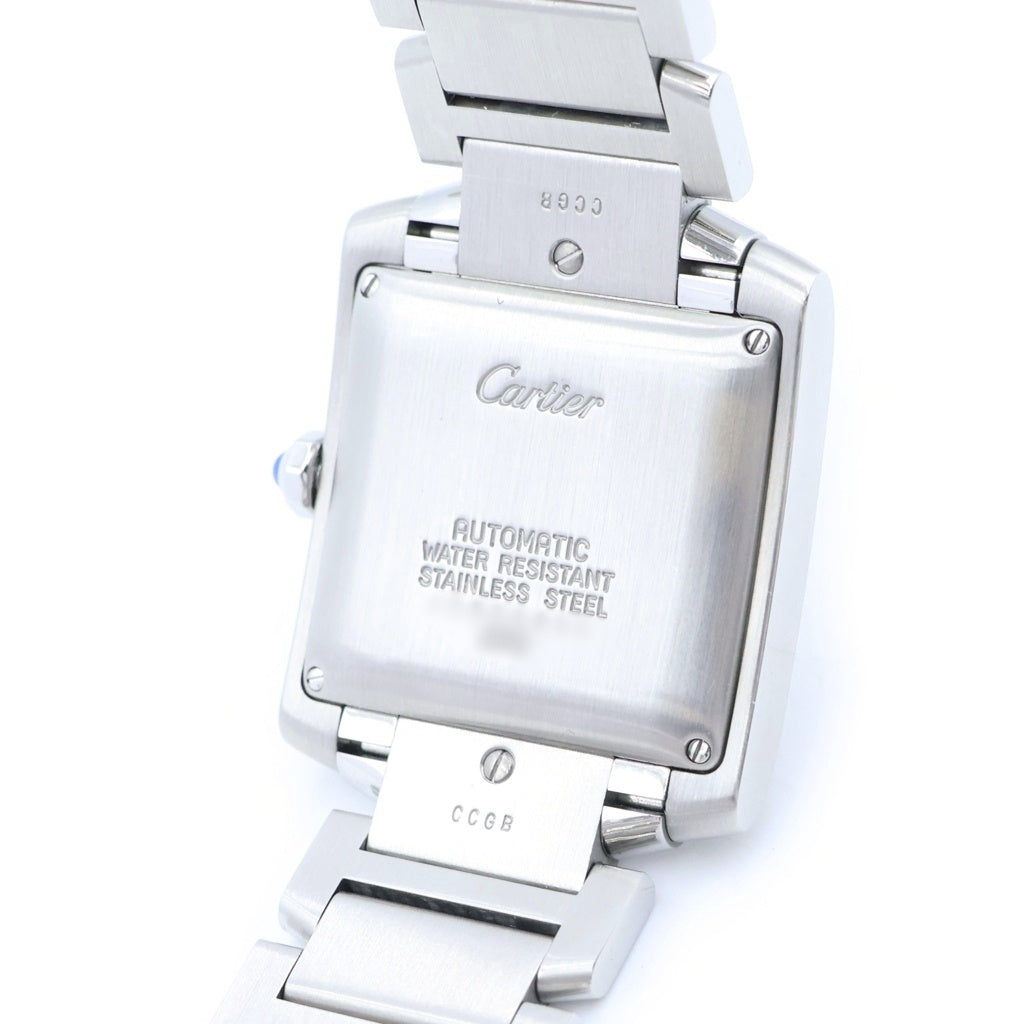 Cartier(カルティエ) タンクフランセーズ LM アイボリー文字盤 ステンレス 自動巻き SS/AT W51002Q3 腕時計