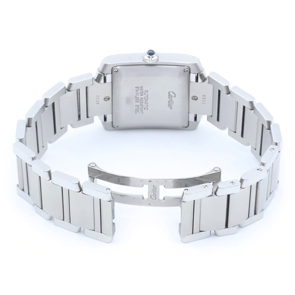 Cartier(カルティエ) タンクフランセーズ LM アイボリー文字盤 ステンレス 自動巻き SS/AT W51002Q3 腕時計
