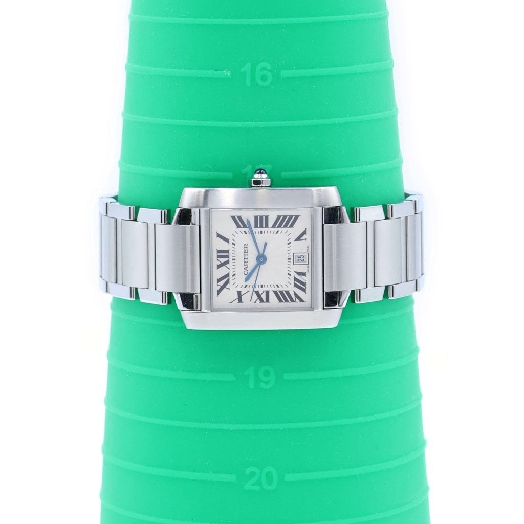 Cartier(カルティエ) タンクフランセーズ LM アイボリー文字盤 ステンレス 自動巻き SS/AT W51002Q3 腕時計