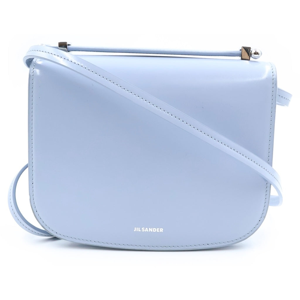 JIL SANDER(ジルサンダー) タオ ミニ ショルダーバック 2way レザー スカイブルー レディース