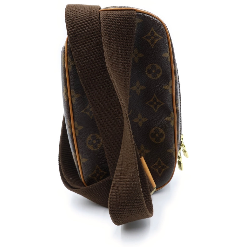 LOUIS VUITTON(ルイヴィトン) ポシェットガンジュ ショルダーバック ボディバック モノグラム PVC レザー ブラウン M51870