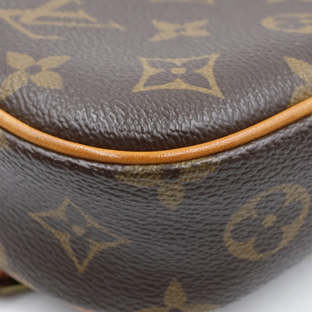 LOUIS VUITTON(ルイヴィトン) ポシェットガンジュ ショルダーバック ボディバック モノグラム PVC レザー ブラウン M51870