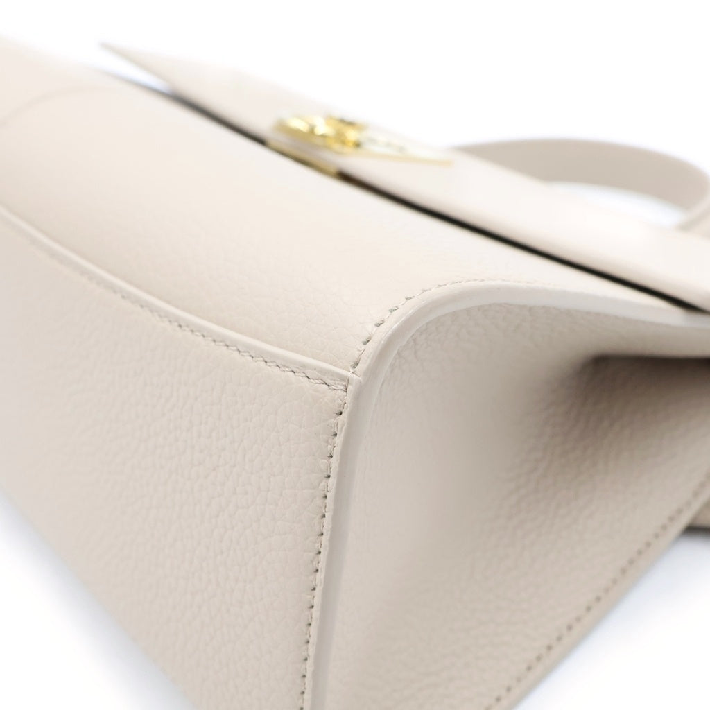 CAFUNE(カフネ) スタンス バッグ レザー ゴールド金具 2WAY ハンドバッグ ショルダーバッグ ベージュ レディース