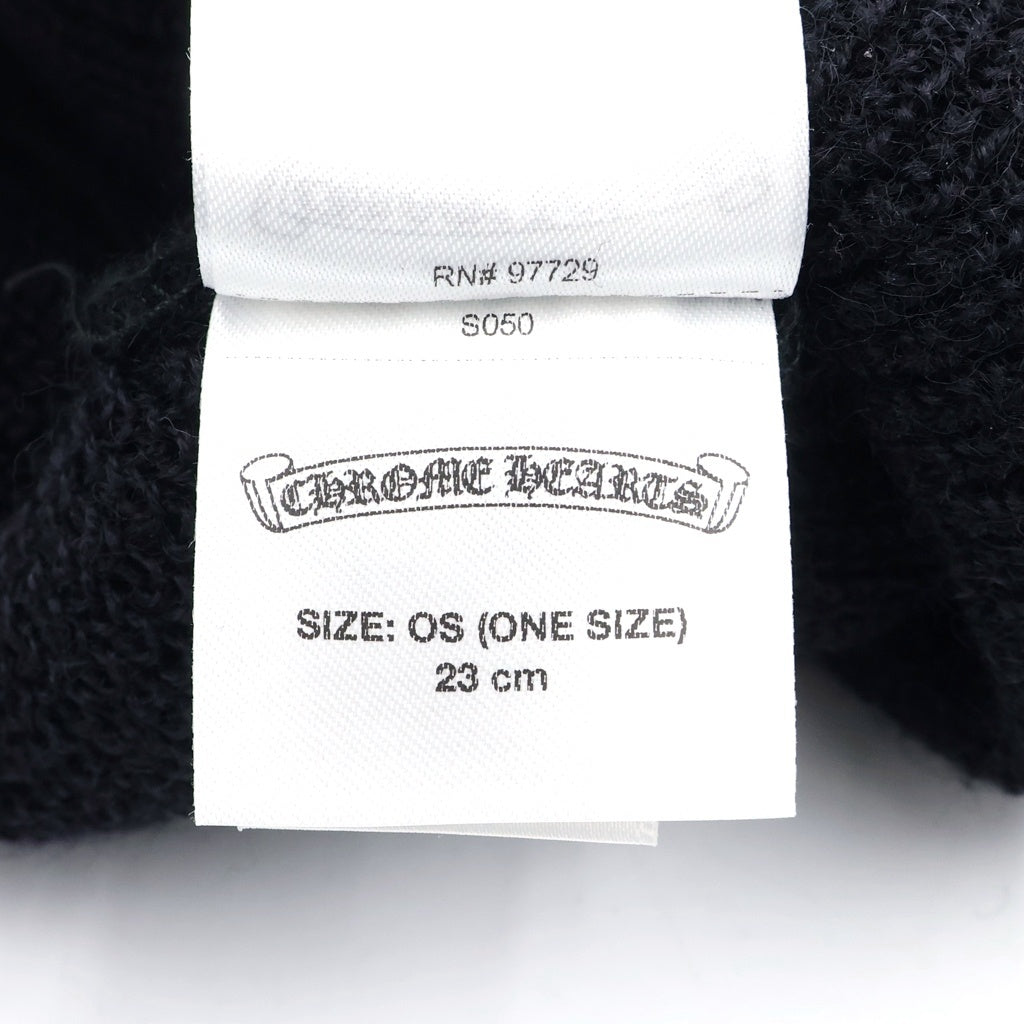 CHROME HEARTS(クロムハーツ) ×ドーバーストリートマーケット ビーニー ニット帽 ブラック #OS