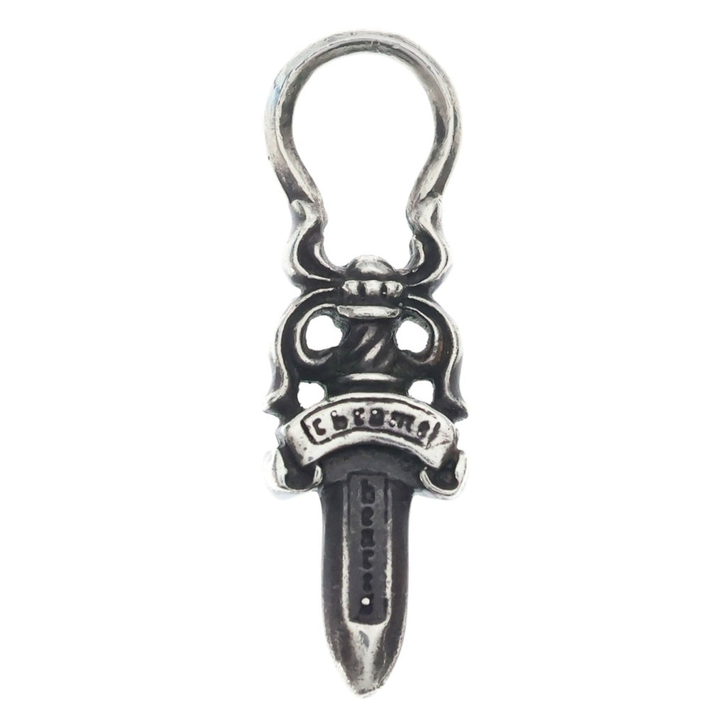 CHROME HEARTS(クロムハーツ) #5 DAGGER ZIP2 #5ダガーチャーム シルバーネックレストップ シルバー
