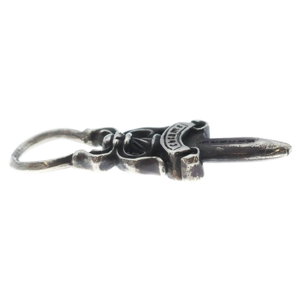 CHROME HEARTS(クロムハーツ) #5 DAGGER ZIP2 #5ダガーチャーム シルバーネックレストップ シルバー
