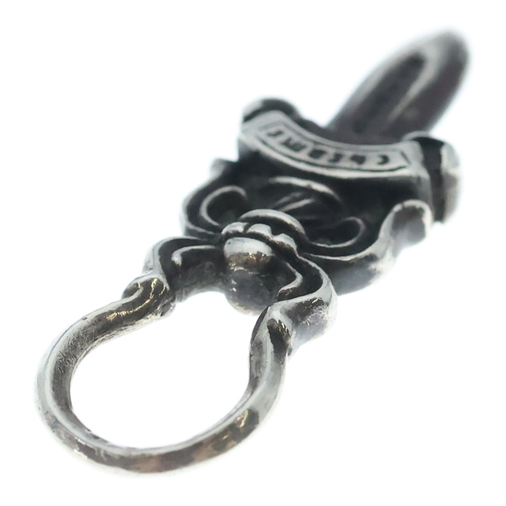 CHROME HEARTS(クロムハーツ) #5 DAGGER ZIP2 #5ダガーチャーム シルバーネックレストップ シルバー