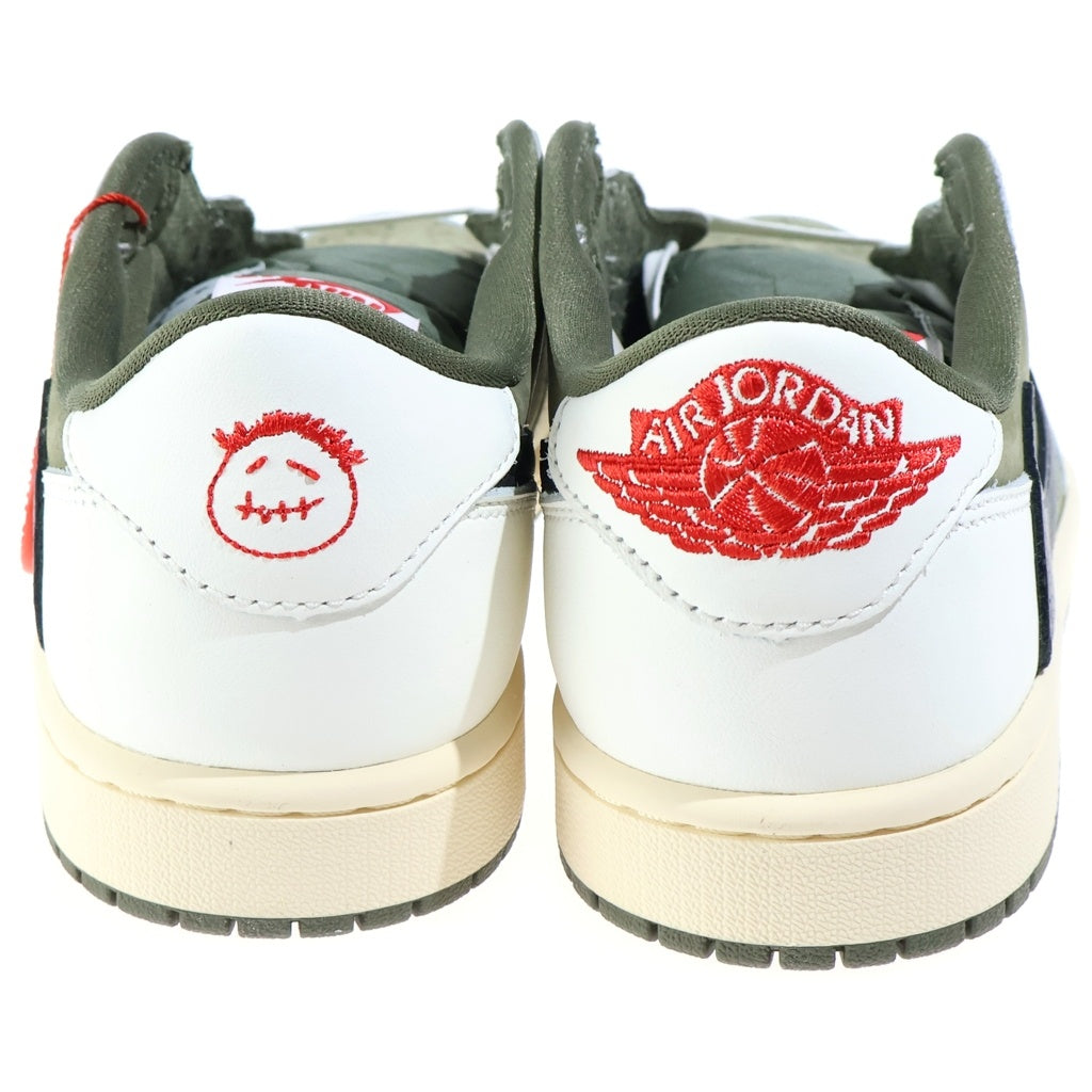 NIKE(ナイキ) ×TRAVIS SCOTT JORDAN1 LOW OG SP REVERSE OLIVE エアジョーダン1 ローカットスニーカー US8.5/26.5cm DM7866